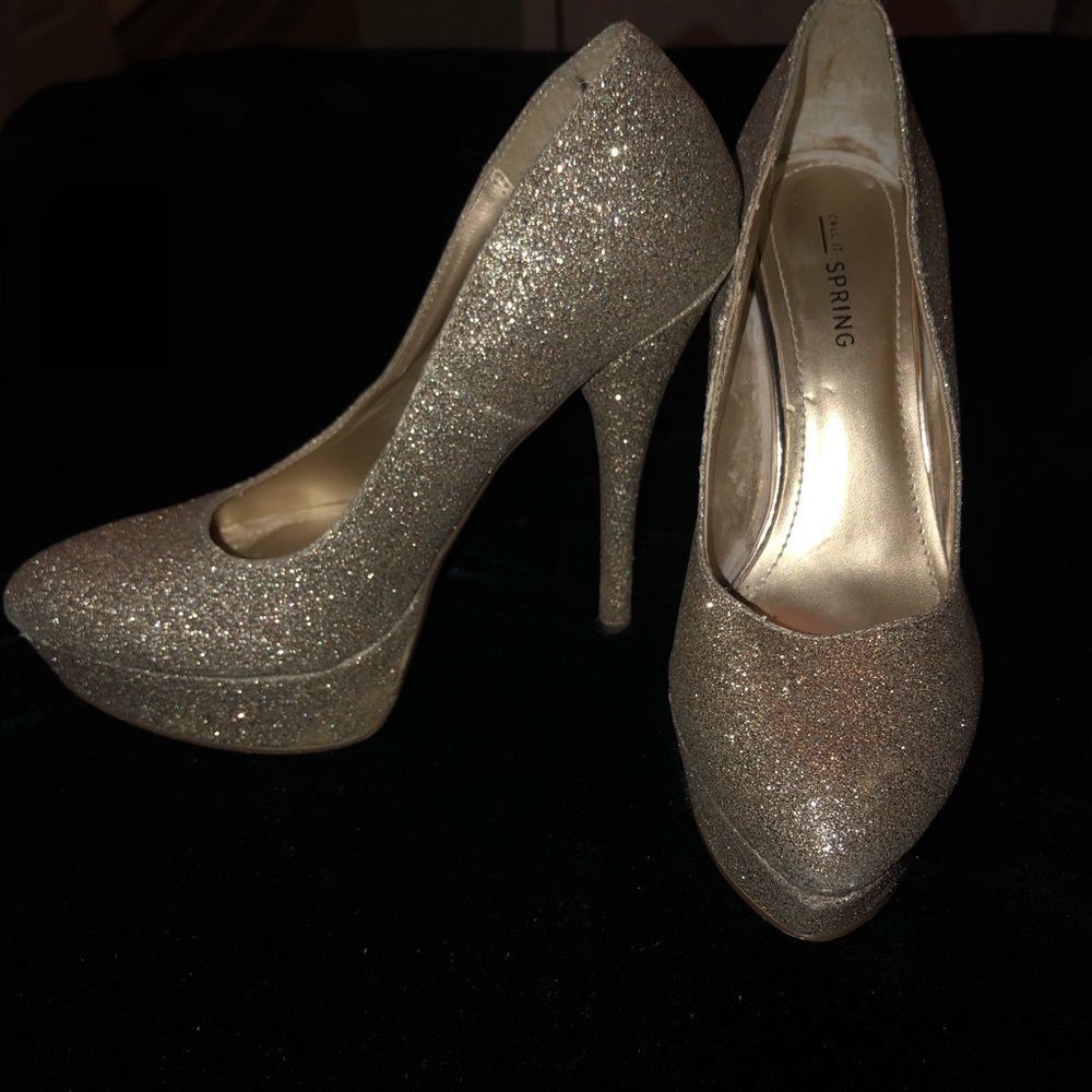 Glitter Heels